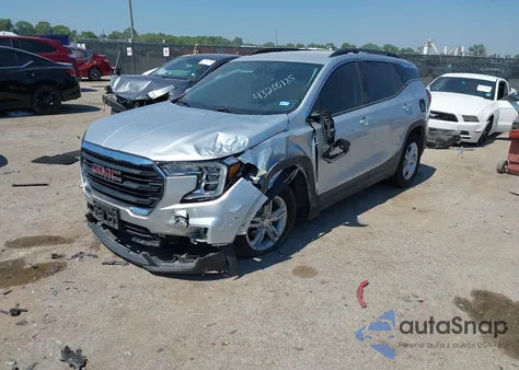 2022 GMC Terrain Fwd Sle из США, поврежденный, VIN 3GKALMEV0NL106356
